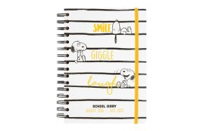 WEEKLY ACADEMIC DIARY 15x21cm SNOOPY